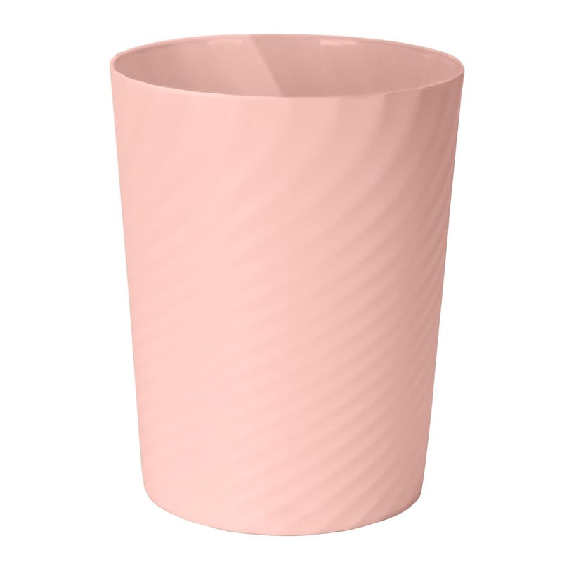 VKPLITE Small Plastic Trash Can - 1.8 Gallon - Pink - Wastebasket Garbage Can Container - Image 1